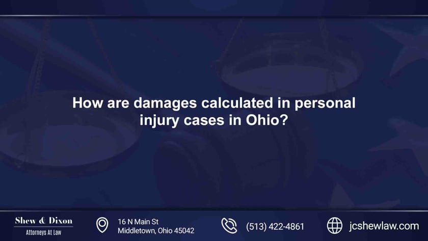 How Are Damages Calculated In Personal Injury Cases In Ohio Shew