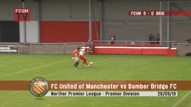 FC United vs Bamber Bridge - Highlights - 28-09-19