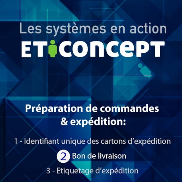 Préparation de commandes II - Bon de livraison