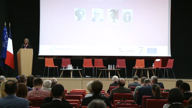Discours de Domenica Ghidei à l'ECRI, le Conseil Européen contre le Racisme et l'Intolérance