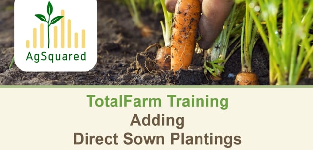 Adding Direct Sown Plantings