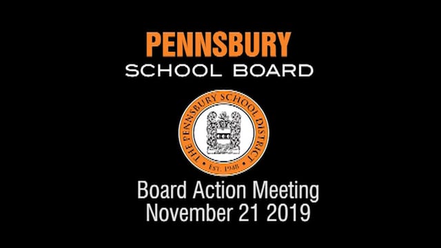 Pennsbury School Board Meeting for November 21, 2019
