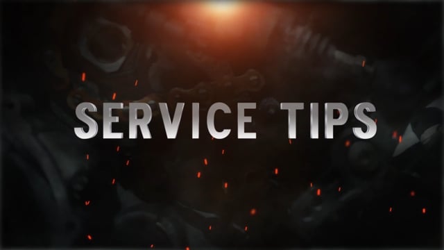Service Tips Video Bumper