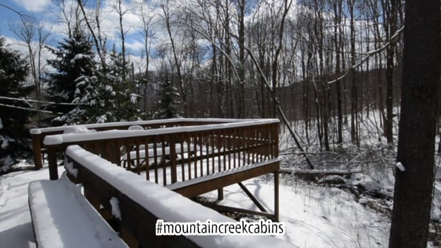 Mountain Creek Cabins Winter Promotional Video