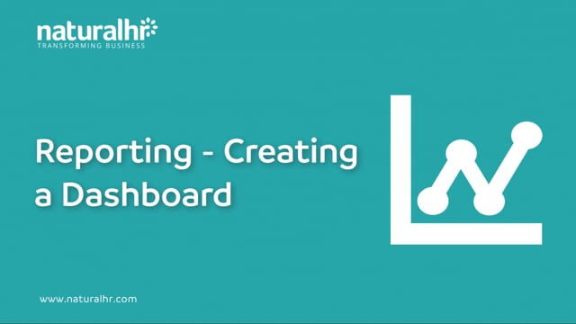 Analytics - Creating a Dashboard