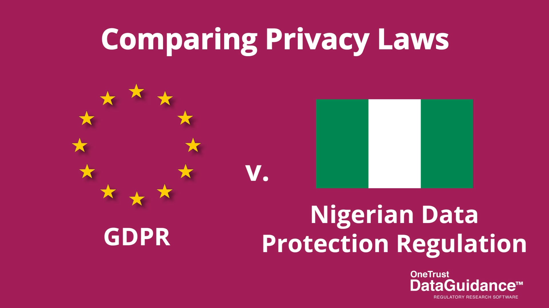 Comparing Privacy Laws Gdpr V Ndpr Dataguidance