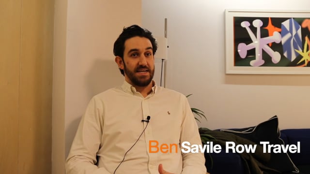 Savile Row Travel - Customer Success Story (Ben - Savile Row Travel)