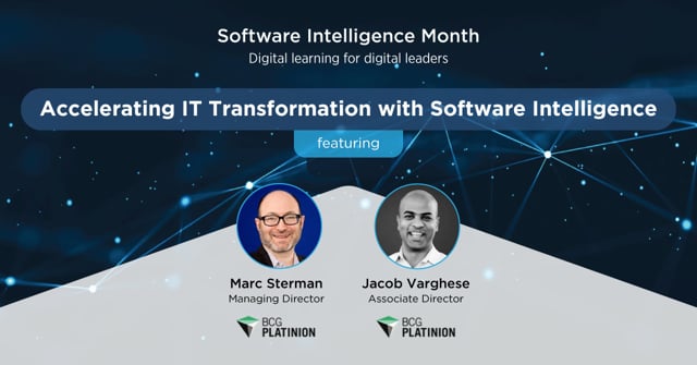 Accelerating IT Transformation with Software Intelligence