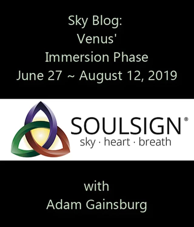 Sky Blog: Venus Immersion June 27