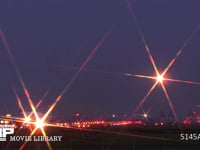 飛行機の着陸 タイムラプス・1.5sec/1shot