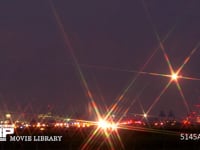 飛行機の着陸 タイムラプス・1.5sec/1shot