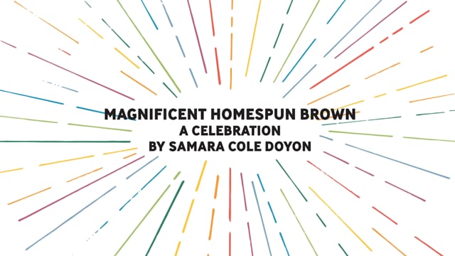 Magnificent Homespun Brown