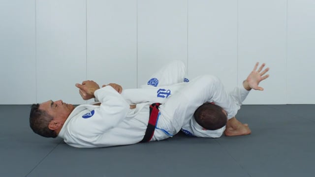 Spin armbar from side control