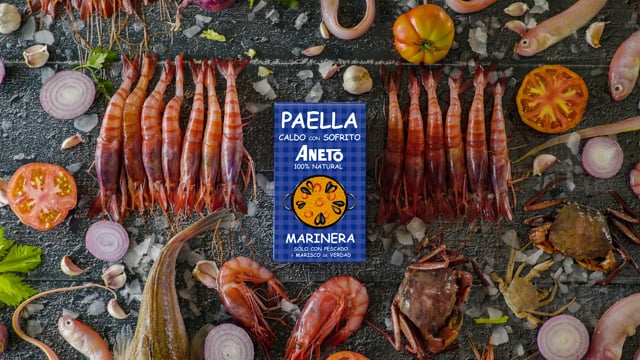 Spot Caldo para Paella Aneto