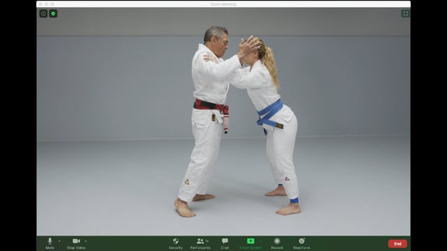 Aula do Rickson Gracie em 5 de Agosto de 2020