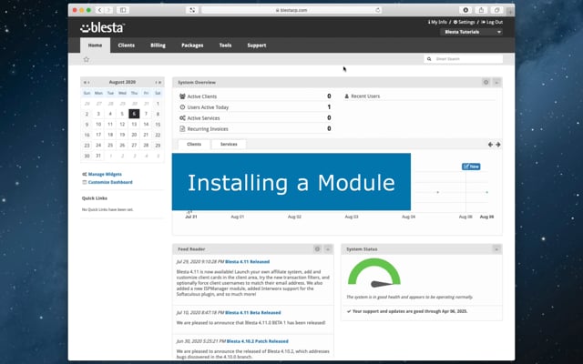 Install a Module