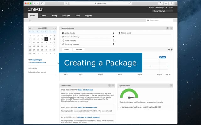 Create a Package