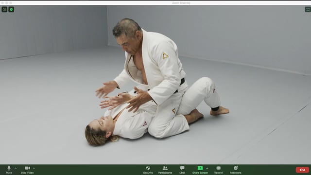 Aula do Rickson Gracie em 12 de Agosto de 2020