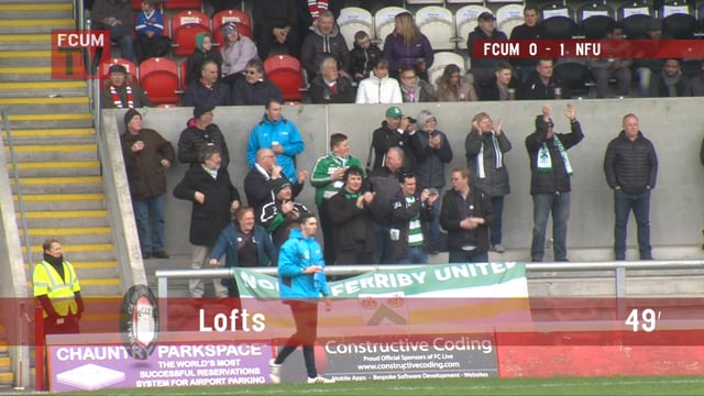 FCUM vs North Ferriby United - Goals - 26-4-18