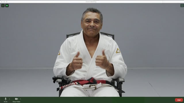 Aula do Rickson Gracie em 23 de Setembro de 2020	
