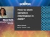 SecTor 2020 - Mansi Sheth - How to Store Sensitive Information in 2020
