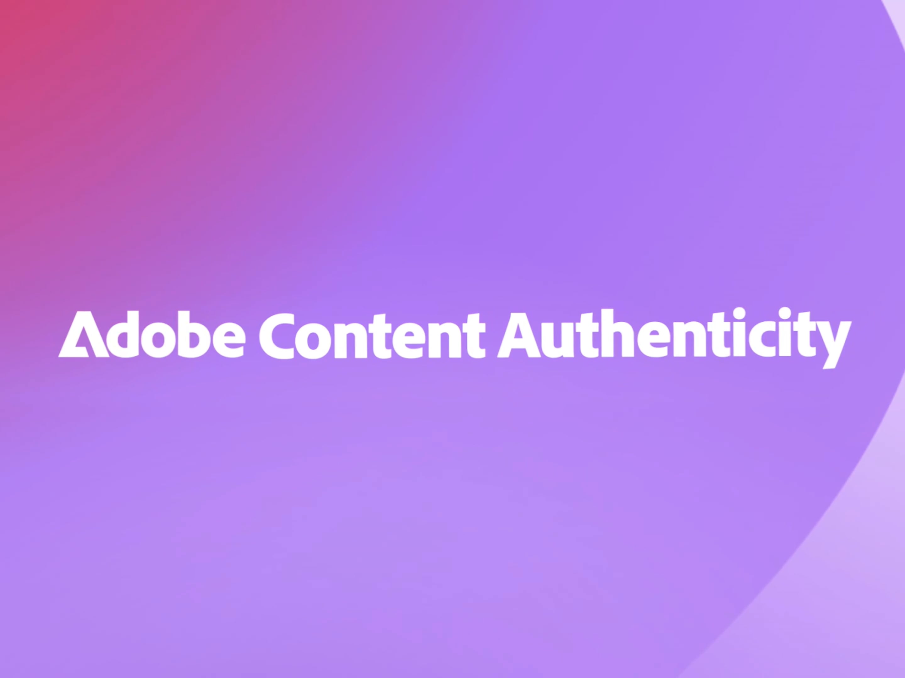 adobe content authenticity