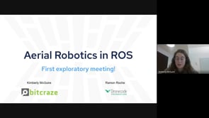 Aerial robotics ROS community group