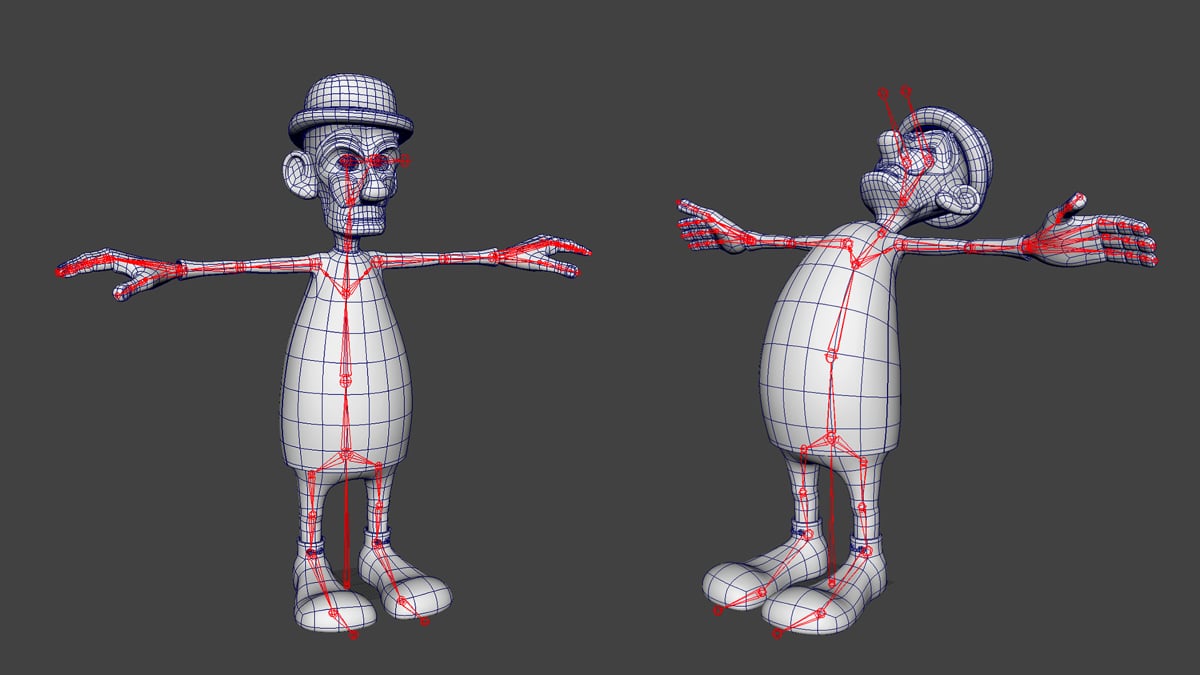 Stylized Character Design: Body Rigging for Mocap on Vimeo