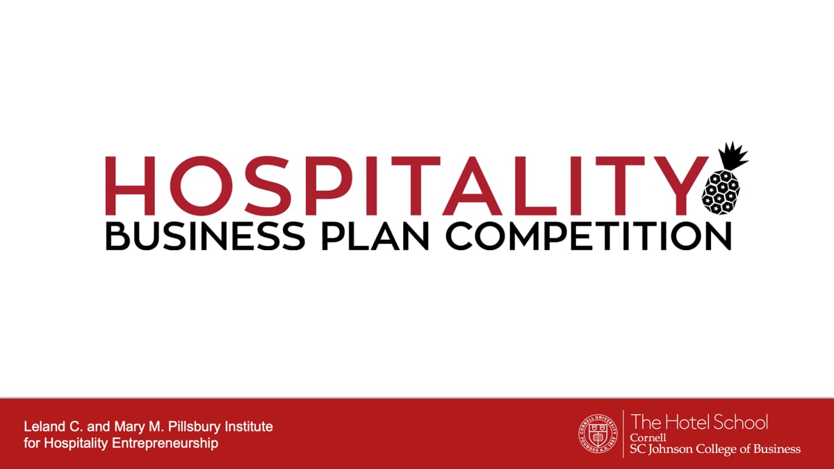 2021 Hospitality Business Plan Competition