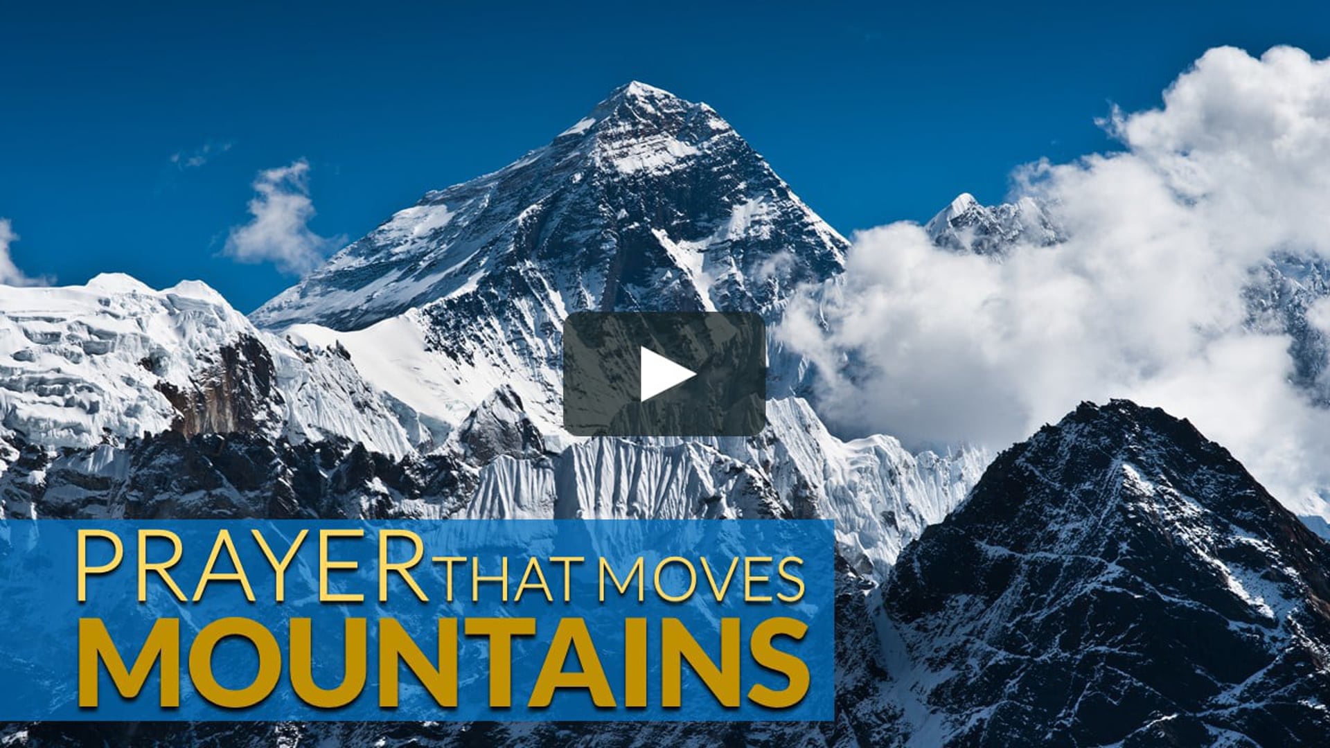 Prayer that moves mountains