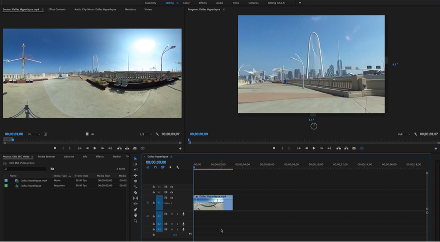 Breaking Down The 360 Video Editing Process Vimeo Blog