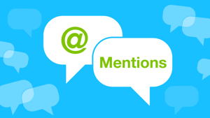 Holler at your humans with new @mentions