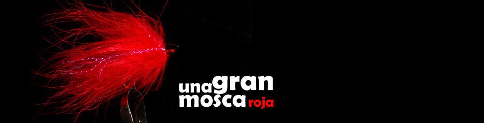Una gran mosca roja