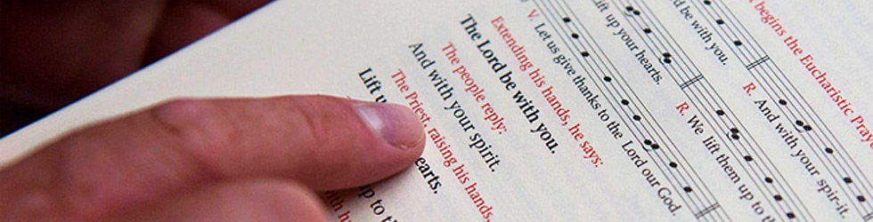 New Missal Introductory Rites 2 In New Translation Of The Roman Missal 