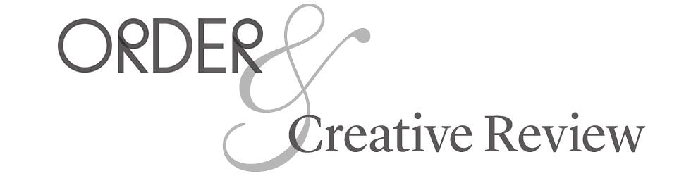 ORDER profile series for Creative Review