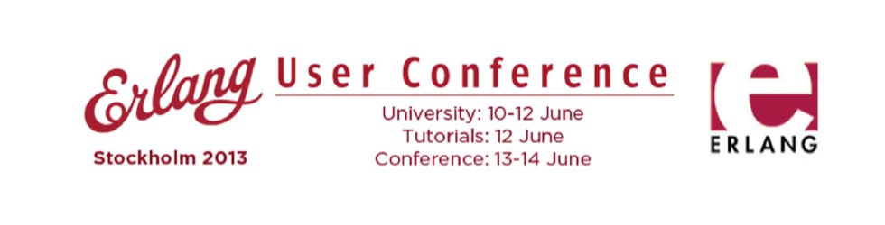 Erlang User Conference 2013