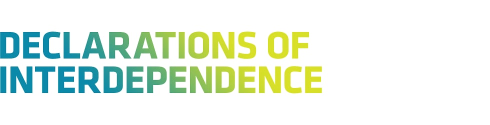 Declarations of Interdependence