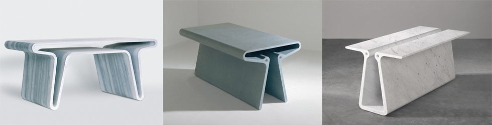 Marc Newson Inspired Extruded Table On Vimeo