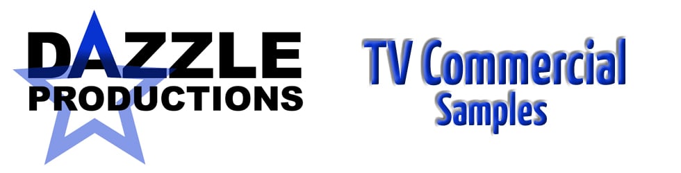 Dazzle Productions TV Commercial Samples