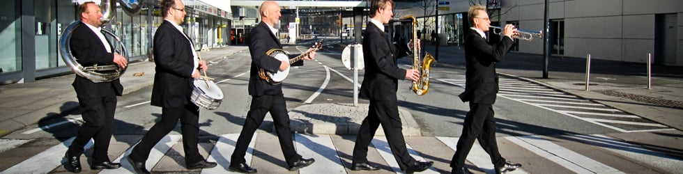 Mobile Walking Bands - Lässige Musik für Events aller Art. Hochzeit, Firmenfeiern, Empfänge und private Feste.
