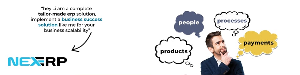 nexERP | Custom ERP for SMEs | Retail. FMCG. Production. General Trading. ECommerce.