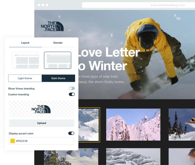 Custom video collections on Vimeo Showcases