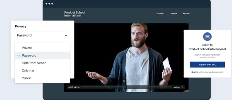 Introduction How To Go Live Using Vimeo Vimeo Help Center