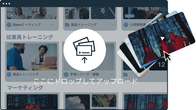 安全なオンライン動画ライブラリ 動画アセットマネージャー Vimeo