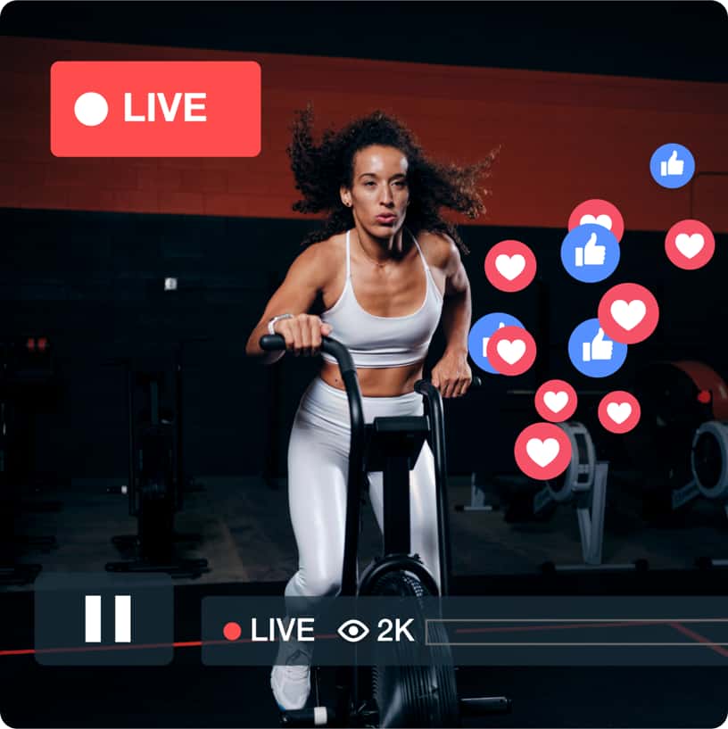Simulcast your live stream to Facebook, Youtube, Twitter, Linkedin and more