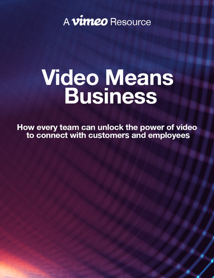Video Means Business Vimeo Enterprise