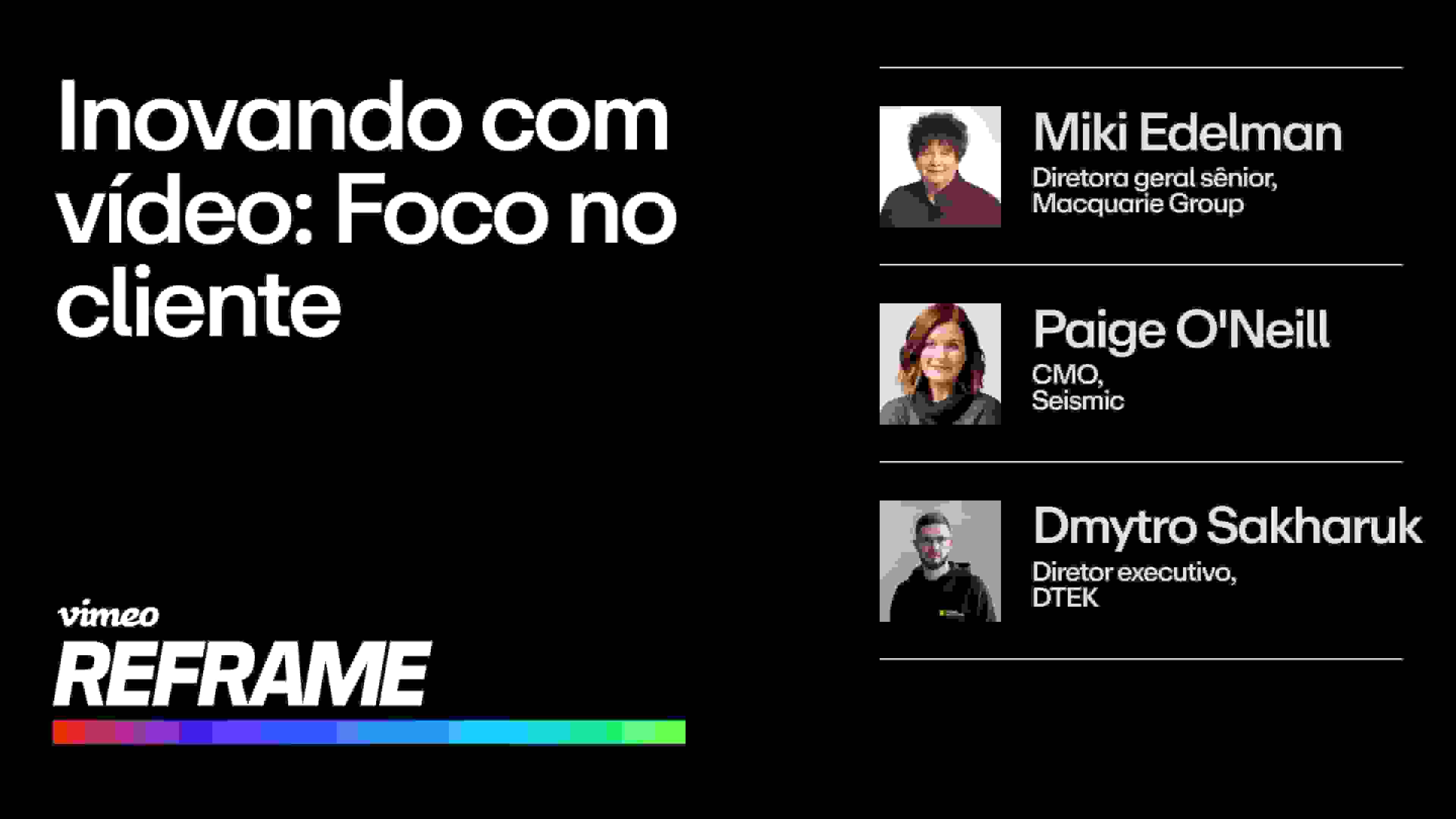 Veja como os clientes estão usando o Vimeo Enterprise