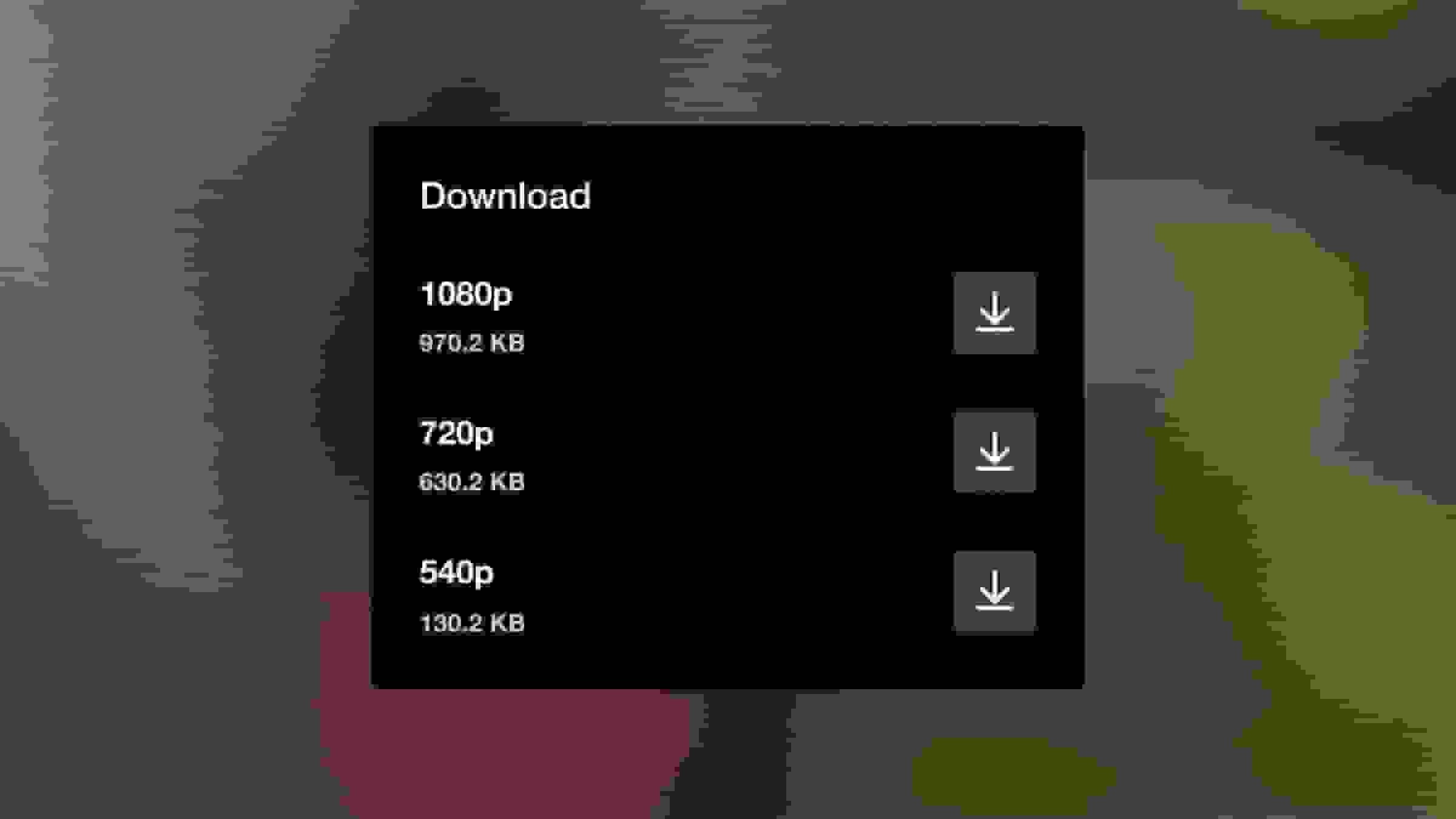 Download Vimeo video high definition formats like 1080p resolution.