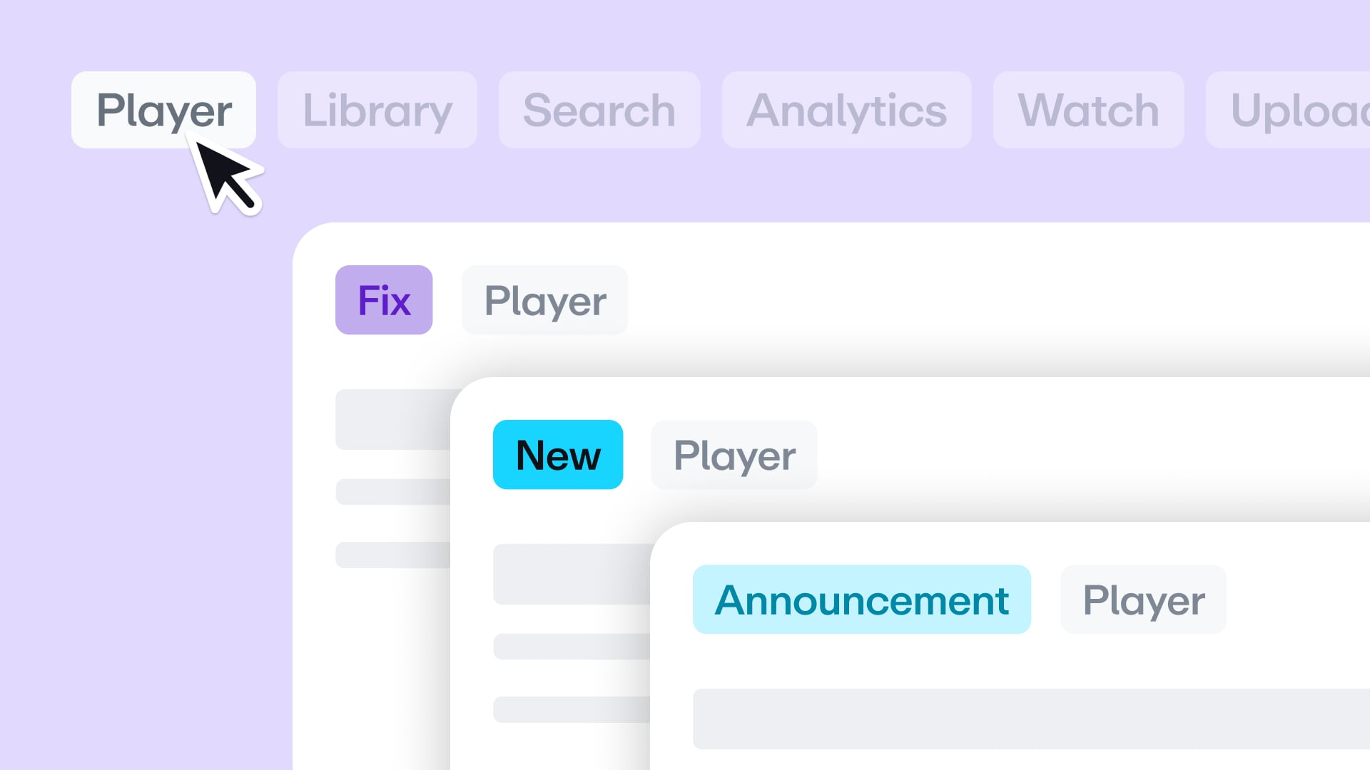 Product area filter