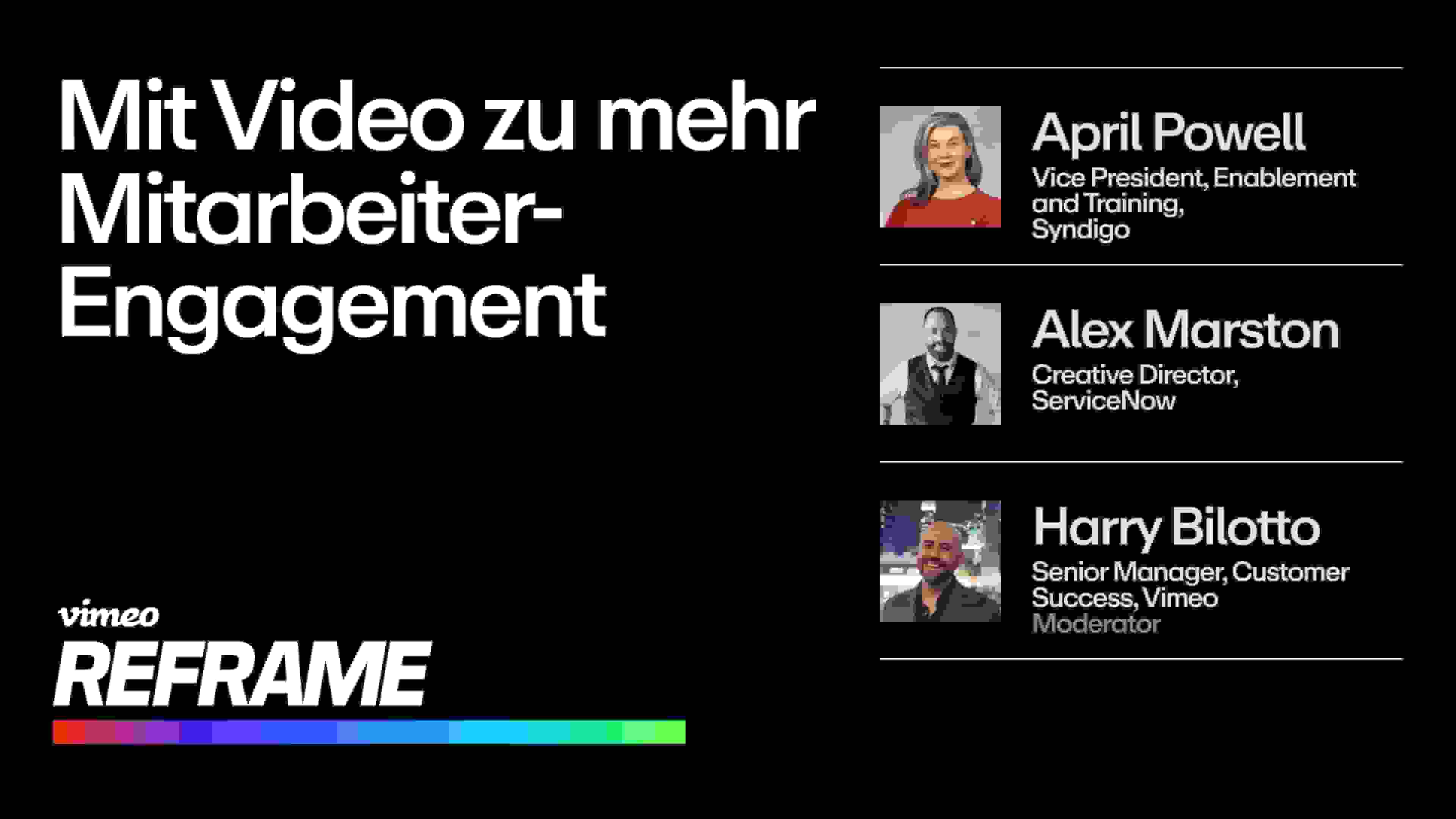 Sehen Sie, wie Vimeo-Kunden Videotechnologie nutzen, um Teams zu vernetzen und mehr Spaß in die Arbeit zu bringen